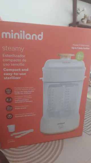 Sterilizzatore Miniland Steamy per 5 biberon
