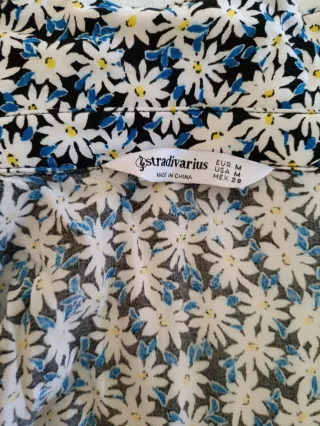 Vestido estampado mujer