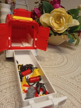 Camión Bomberos Pinypon con Accesorios