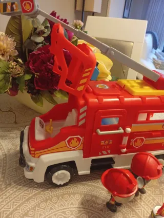 Camión Bomberos Pinypon con Accesorios