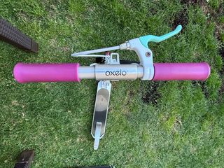 Monopatín Oxelo Mid 9 Decathlon Blanco/Rosa