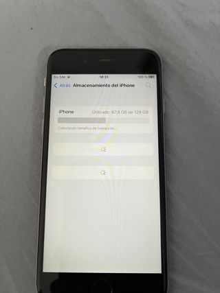iPhone 6s 128GB Gris/Plata