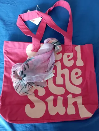 Borsa mare Havaianas corallo