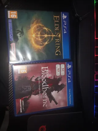 Elden Ring y Bloodborne PS4 Edición Juego del Año
