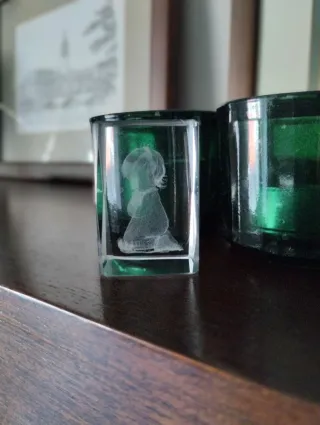 Pisa-papéis 3D Decorativo Elegante