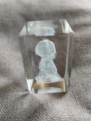 Pisa-papéis 3D Decorativo Elegante