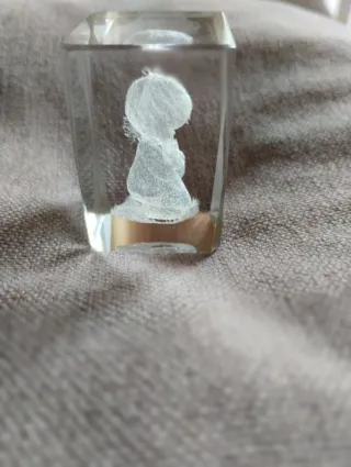 Pisa-papéis 3D Decorativo Elegante