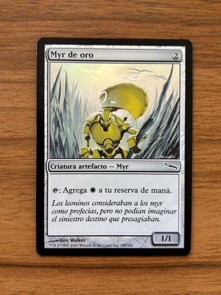 Myr de Oro (Foil) - Magic The Gathering