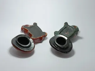 2 Tartarughe Decorative in Ceramica