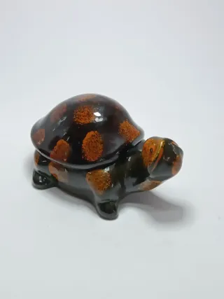 2 Tartarughe Decorative in Ceramica