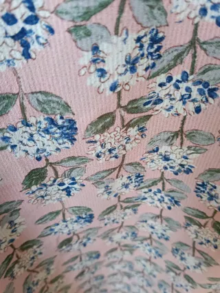 Blusón CASHEW FLOWER floral rosa talla xl