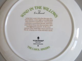2 Piatti Wedgwood The Wind in the Willows