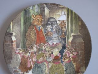 2 Piatti Wedgwood The Wind in the Willows