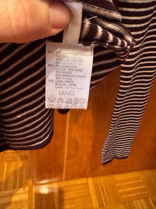 Chaqueta de punto Liu Jo a rayas