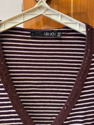 Chaqueta de punto Liu Jo a rayas