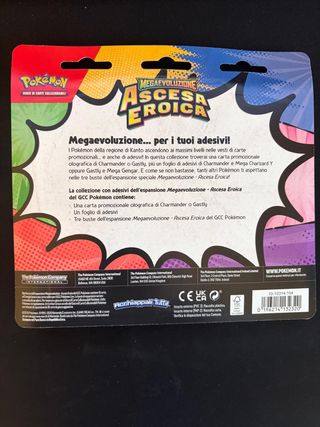 Pokémon Ascesa Eroica Blister con Gastly ITA