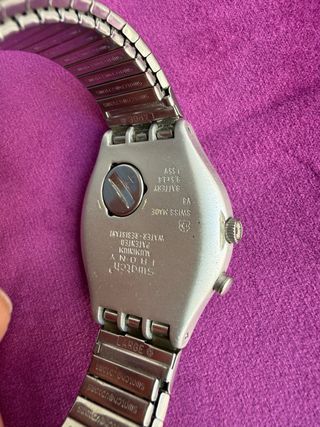 Swatch Irony Aluminio 1997 Correa Expansible Retro