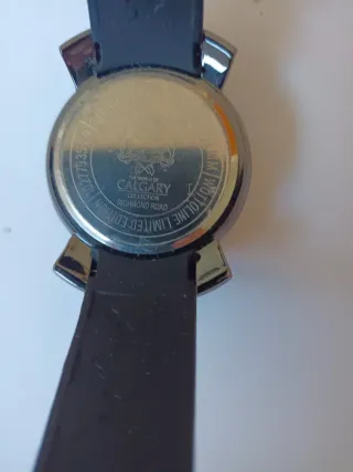 Reloj Calgary Negro Multicolor