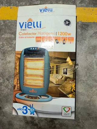 Calefactor Halógeno Vielli 1200W