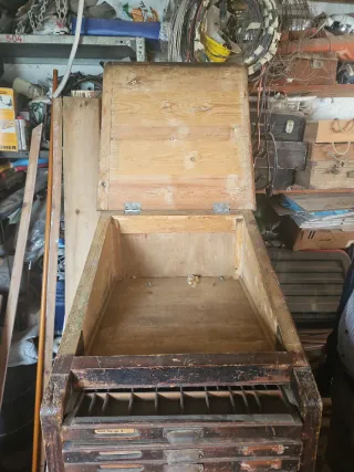 Chibalete de Imprenta Antiguo