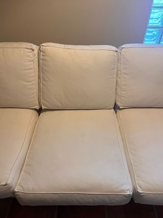 Sofá Ikea Lillberg madera estilo nórdico