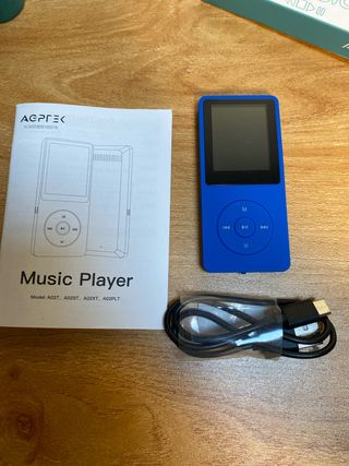 Reproductor MP3 AGPTEK Azul