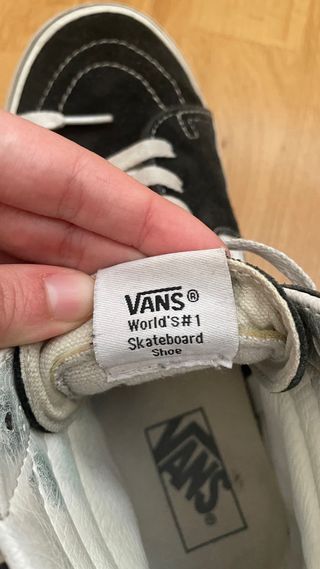 Zapatillas Vans Sk8-Hi Cuadros