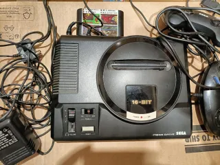 Sega Mega Drive Consola con cable de alimentación