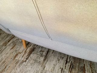 Sofá cama 3 plazas beige/gris