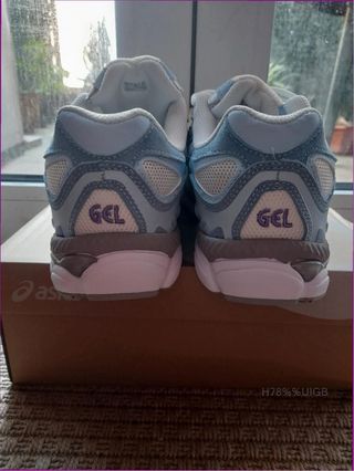 Asics Gel-NYC 1201A788-400 Azul Blanco Talla 37