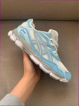 Asics Gel-NYC 1201A788-400 Azul Blanco Talla 36