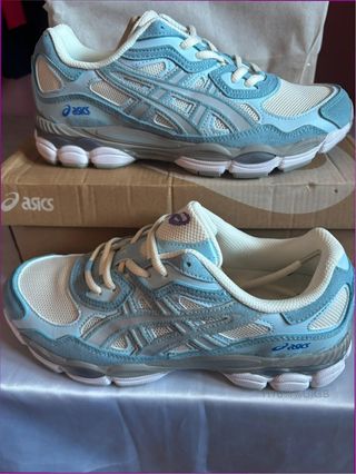 Asics Gel-NYC 1201A788-400 Azul Blanco Talla 40