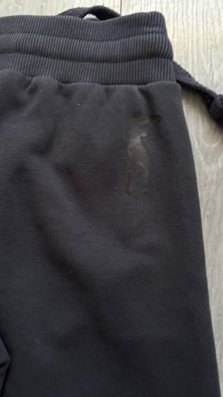 Boxeur Des Rues Pantalón Chándal Negro