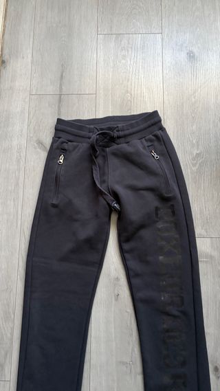 Boxeur Des Rues Pantalón Chándal Negro