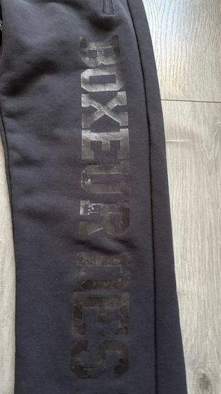Boxeur Des Rues Pantalón Chándal Negro