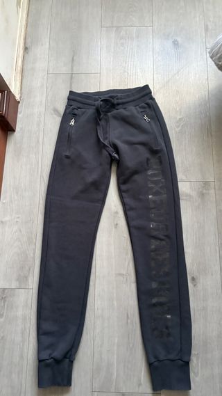 Boxeur Des Rues Pantalón Chándal Negro