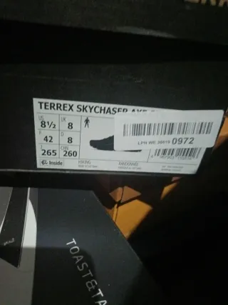 Zapatillas Adidas Terrex Gore-Tex Negras
