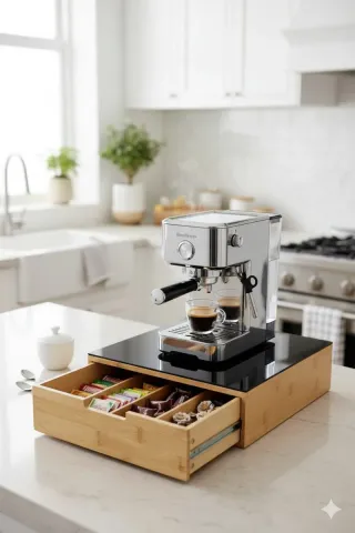 2Porta capsule Mastro Bianco Caffyra