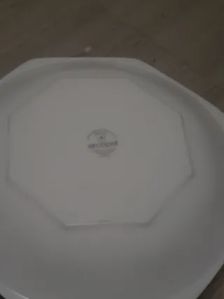 Vajilla Arcopal Cerámica con Cerezas