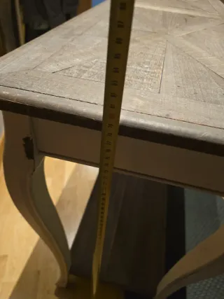 Consola recibidor madera estilo vintage