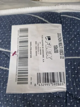 Colchón Flex Viscoelástico 150x200cm