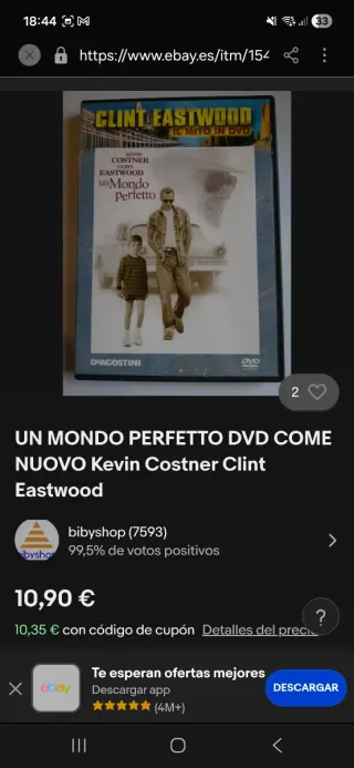 Colección DVD Clint Eastwood (Varios Títulos)