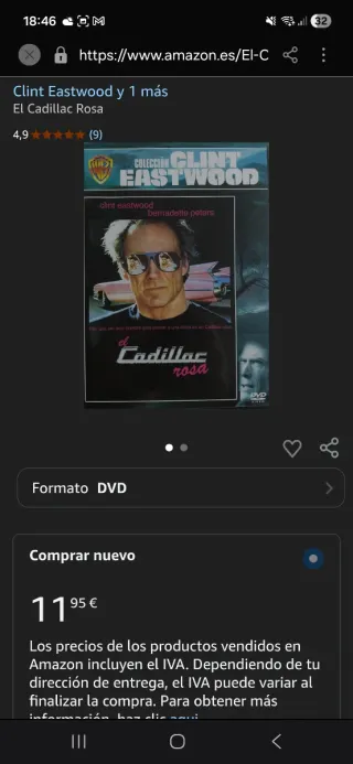 Colección DVD Clint Eastwood (Varios Títulos)