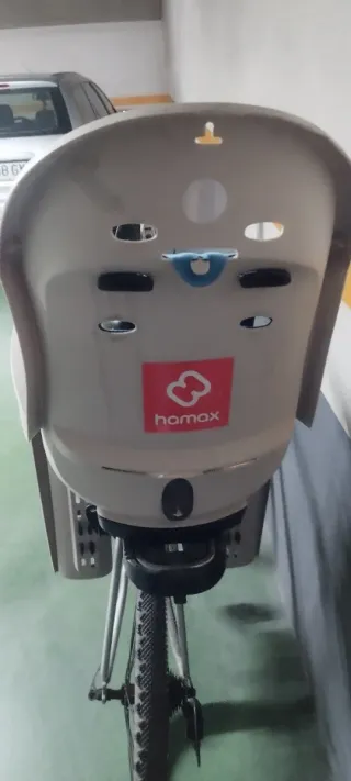 Hamax Smiley Silla Portabebés Bicicleta