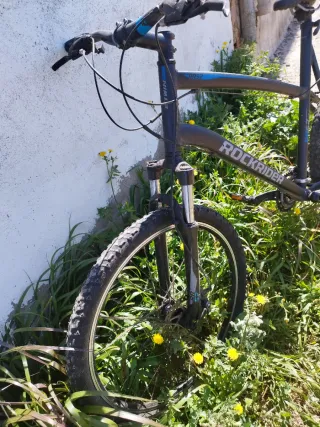 Bicicleta Rockrider cuadro XL ruedas 26