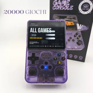 R36S Console Dual Chip Ark0s 2.0 64GB 20000 Giochi