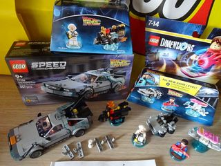 LEGO BACK TO FUTURE 71201+71230+77256 USATI.