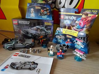 LEGO BACK TO FUTURE 71201+71230+77256 USATI.