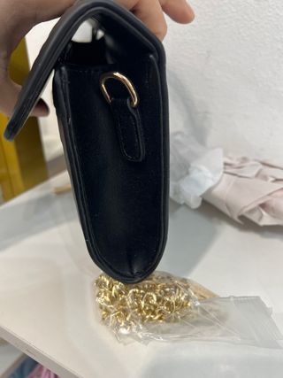 Borsa nera intrecciata