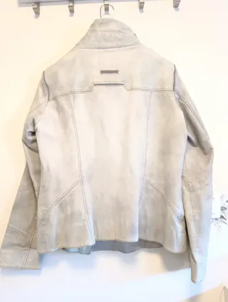 Cazadora cuero napa efecto vaquero T 40/42